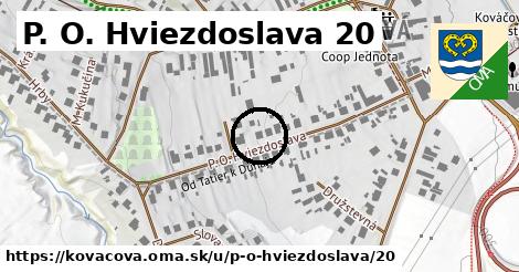 P. O. Hviezdoslava 20, Kováčová