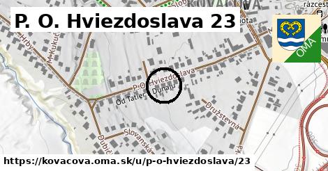 P. O. Hviezdoslava 23, Kováčová