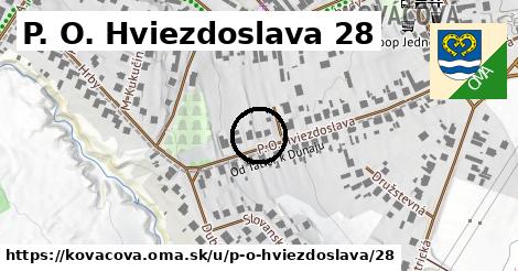 P. O. Hviezdoslava 28, Kováčová