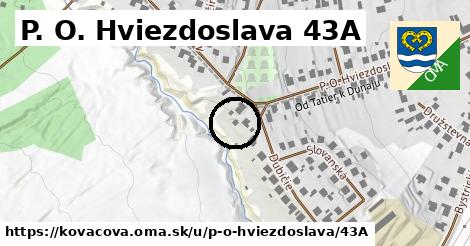 P. O. Hviezdoslava 43A, Kováčová