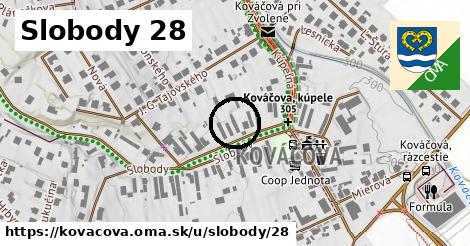 Slobody 28, Kováčová