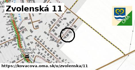 Zvolenská 11, Kováčová