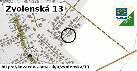 Zvolenská 13, Kováčová