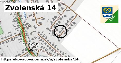 Zvolenská 14, Kováčová