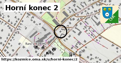 Horní konec 2, Kozmice