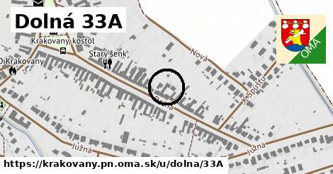 Dolná 33A, Krakovany, okres PN