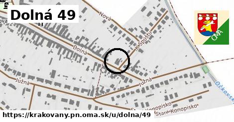 Dolná 49, Krakovany, okres PN