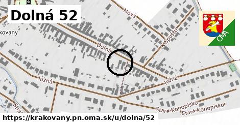 Dolná 52, Krakovany, okres PN