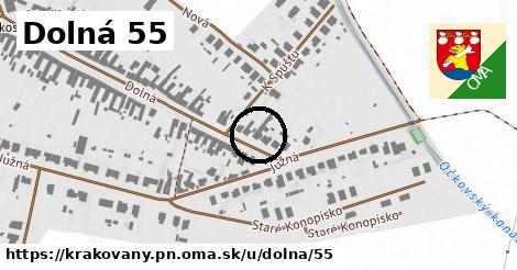 Dolná 55, Krakovany, okres PN