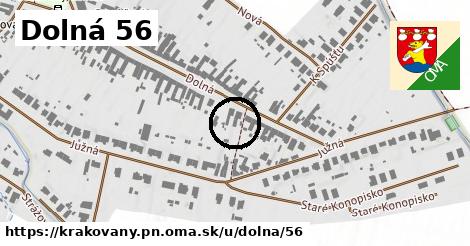 Dolná 56, Krakovany, okres PN