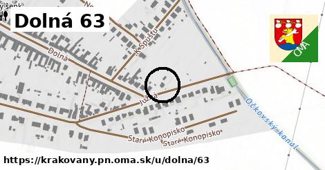 Dolná 63, Krakovany, okres PN