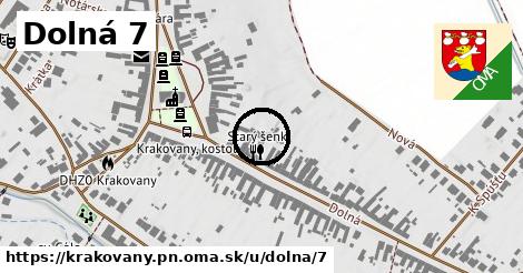 Dolná 7, Krakovany, okres PN