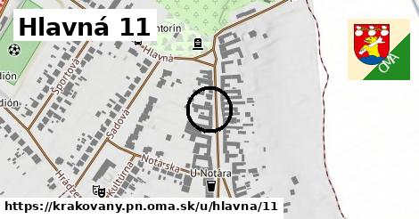 Hlavná 11, Krakovany, okres PN