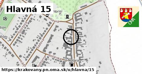 Hlavná 15, Krakovany, okres PN