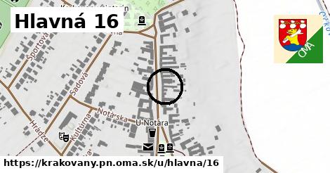 Hlavná 16, Krakovany, okres PN