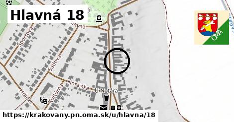 Hlavná 18, Krakovany, okres PN