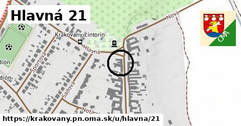 Hlavná 21, Krakovany, okres PN