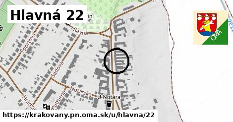 Hlavná 22, Krakovany, okres PN