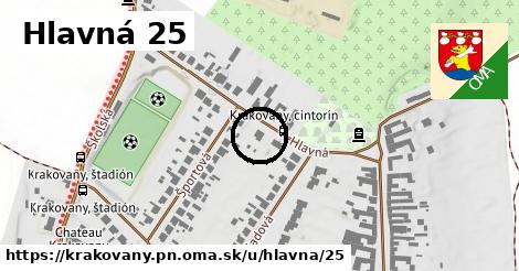 Hlavná 25, Krakovany, okres PN