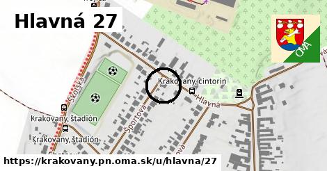 Hlavná 27, Krakovany, okres PN