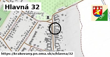 Hlavná 32, Krakovany, okres PN