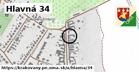 Hlavná 34, Krakovany, okres PN