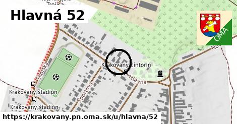 Hlavná 52, Krakovany, okres PN