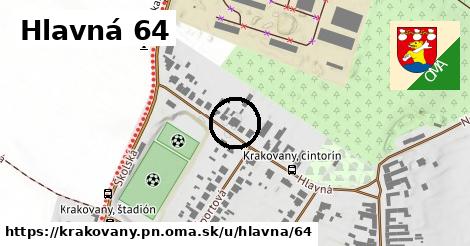 Hlavná 64, Krakovany, okres PN