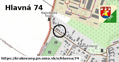 Hlavná 74, Krakovany, okres PN