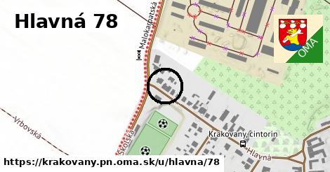 Hlavná 78, Krakovany, okres PN