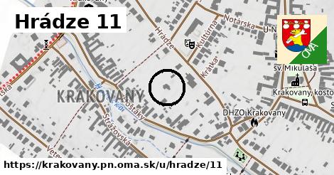 Hrádze 11, Krakovany, okres PN