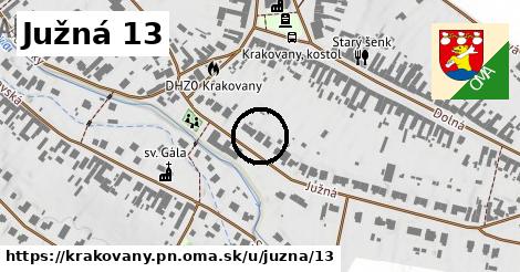 Južná 13, Krakovany, okres PN