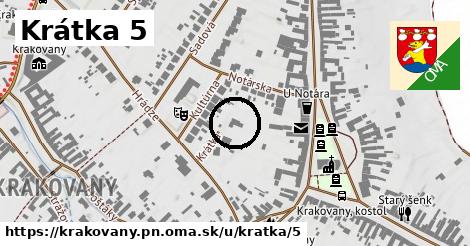 Krátka 5, Krakovany, okres PN