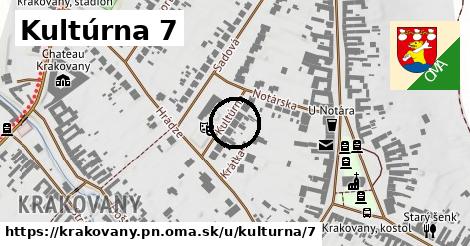 Kultúrna 7, Krakovany, okres PN