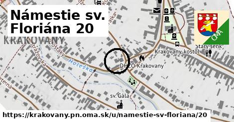 Námestie sv. Floriána 20, Krakovany, okres PN