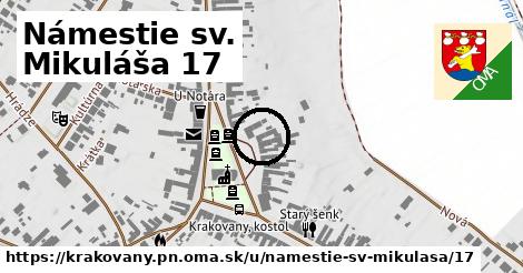 Námestie sv. Mikuláša 17, Krakovany, okres PN