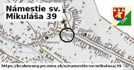 Námestie sv. Mikuláša 39, Krakovany, okres PN