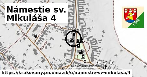 Námestie sv. Mikuláša 4, Krakovany, okres PN