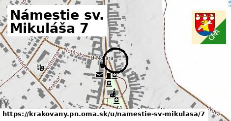 Námestie sv. Mikuláša 7, Krakovany, okres PN