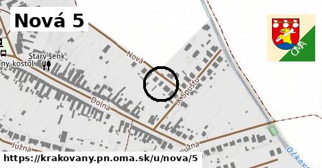 Nová 5, Krakovany, okres PN