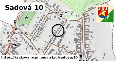 Sadová 10, Krakovany, okres PN