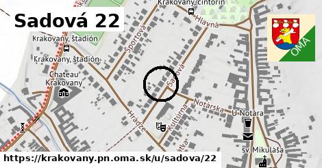 Sadová 22, Krakovany, okres PN