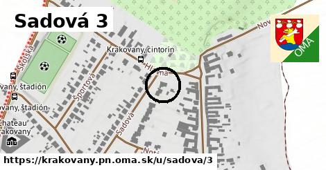 Sadová 3, Krakovany, okres PN