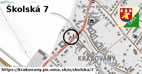 Školská 7, Krakovany, okres PN