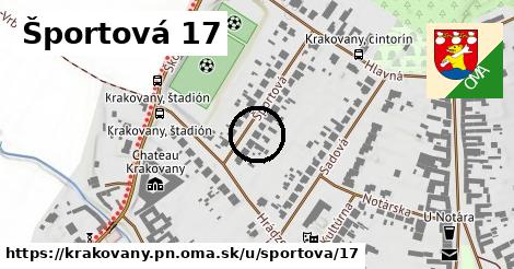 Športová 17, Krakovany, okres PN