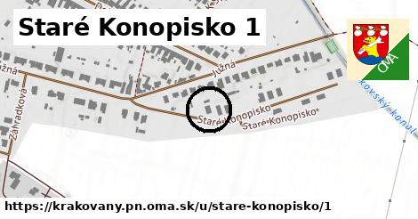 Staré Konopisko 1, Krakovany, okres PN