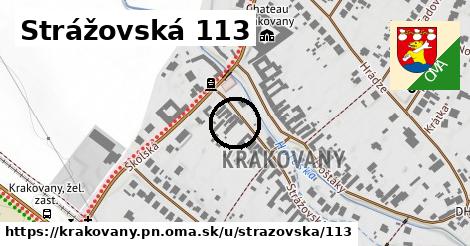 Strážovská 113, Krakovany, okres PN