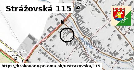 Strážovská 115, Krakovany, okres PN