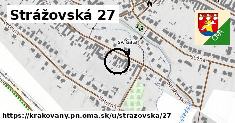 Strážovská 27, Krakovany, okres PN