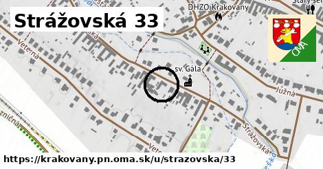 Strážovská 33, Krakovany, okres PN